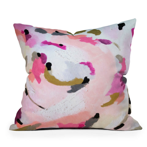 Laura Fedorowicz Valentina Outdoor Throw Pillow