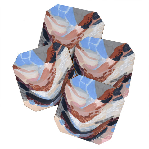 Laura Fedorowicz Waters Rise Coaster Set
