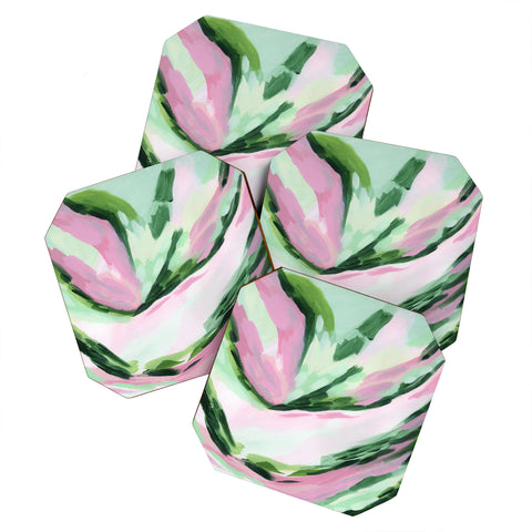 Laura Fedorowicz Weeds are Flowers Too Coaster Set