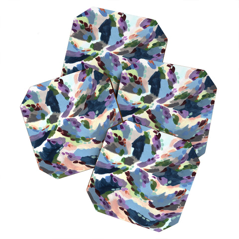 Laura Fedorowicz Wildflower Royale Coaster Set