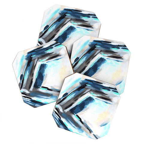 Laura Fedorowicz Wont Let Go Coaster Set