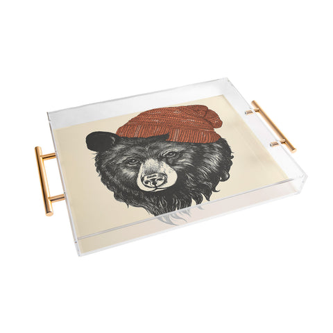 Laura Graves the bear Acrylic Tray
