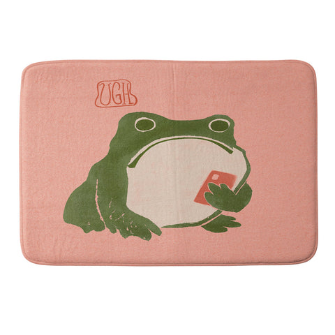 Laura Graves Ugh Matsumoto Hoji Frog Memory Foam Bath Mat