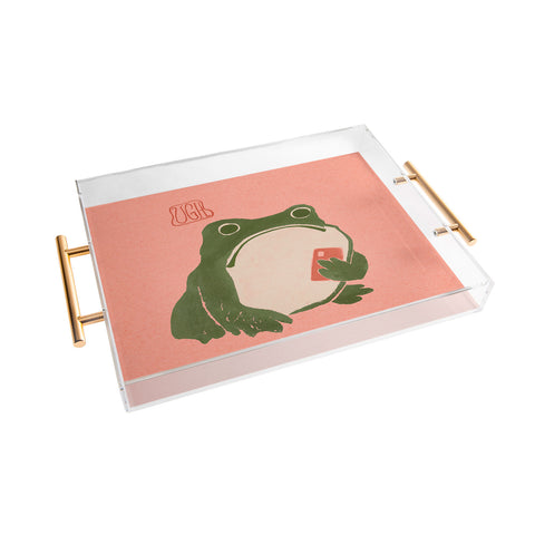 Laura Graves Ugh Matsumoto Hoji Frog Acrylic Tray
