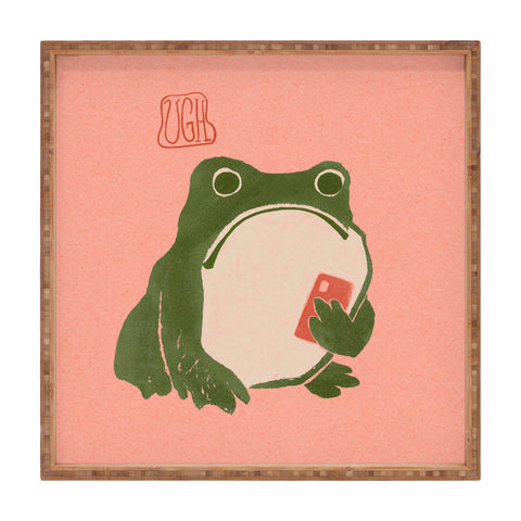 Laura Graves Ugh Matsumoto Hoji Frog Square Tray