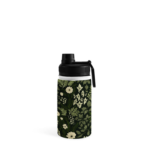 Laura Graves Woodland Nouveau Pattern Forest Water Bottle