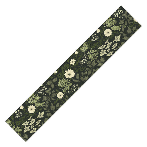 Laura Graves Woodland Nouveau Pattern Forest Table Runner