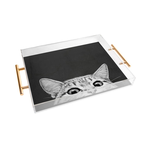 Laura Graves You asleep yet Acrylic Tray