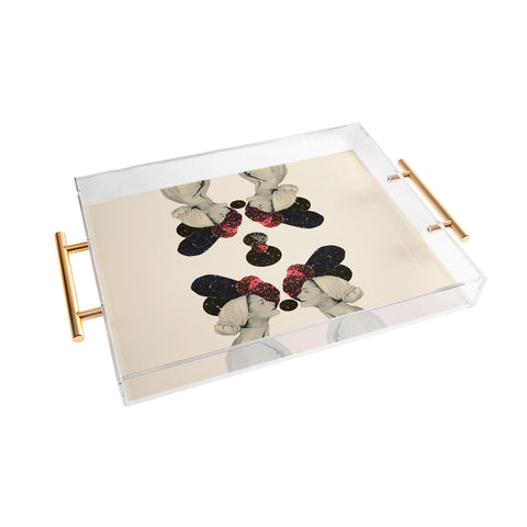 Laura Redburn Helen And Clytemnestra Acrylic Tray