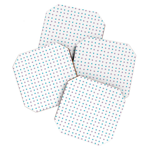 Laura Redburn Pastel Arrows Coaster Set