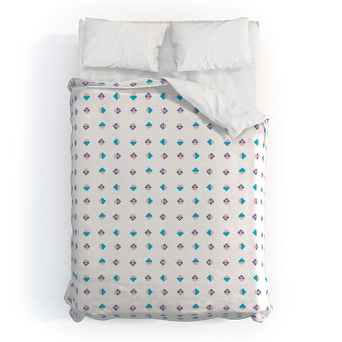 Laura Redburn Pastel Arrows Duvet Cover