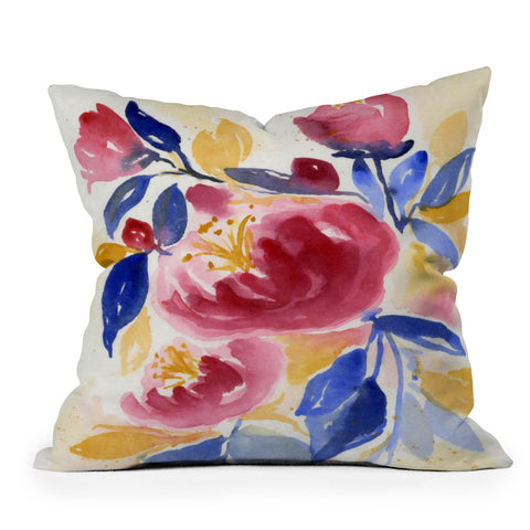 Laura Trevey Abundance Outdoor Throw Pillow