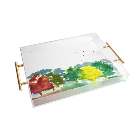 Laura Trevey Autumn Days Acrylic Tray