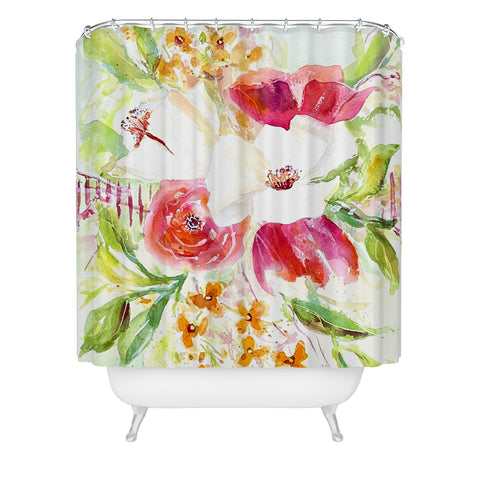 Laura Trevey Barrier Island Shower Curtain