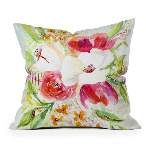 Laura Trevey Barrier Island Throw Pillow