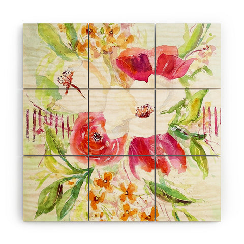 Laura Trevey Barrier Island Wood Wall Mural