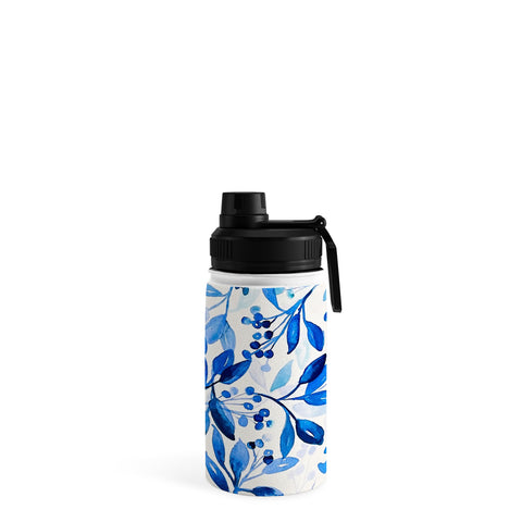 Laura Trevey Berries and Leaves Water Bottle