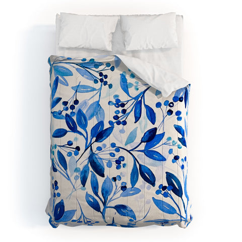 Laura Trevey Berries and Leaves Comforter