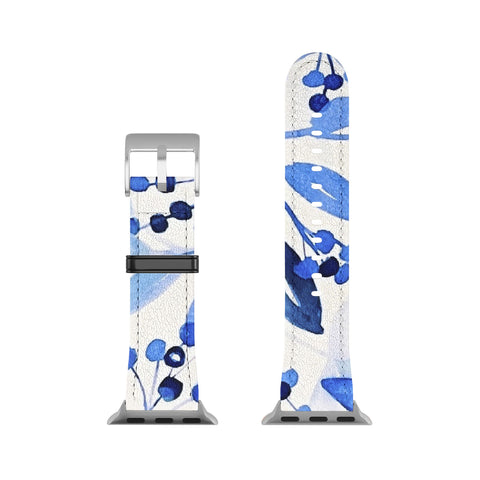 Laura Trevey Berries and Leaves Apple Watch Band