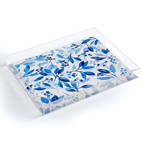 Laura Trevey Berries and Leaves Acrylic Tray