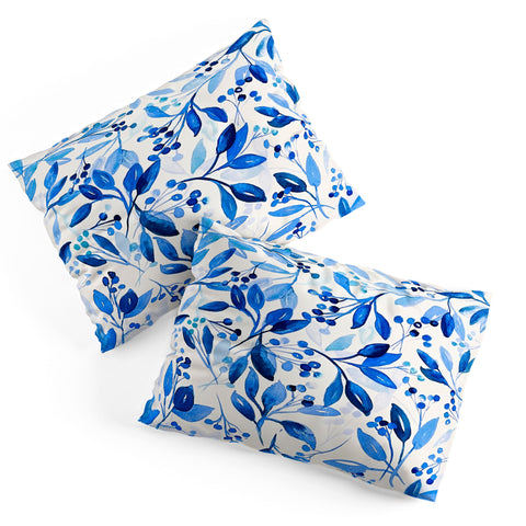 Laura Trevey Berries and Leaves Pillow Shams