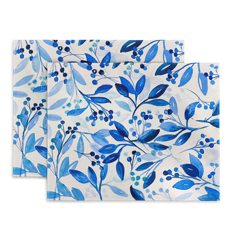 Laura Trevey Berries and Leaves Placemat