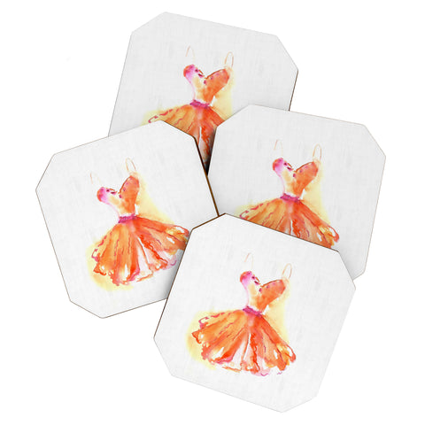 Laura Trevey Blushing Coaster Set