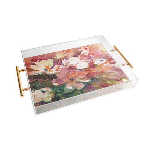 Laura Trevey Blushing Happy Acrylic Tray