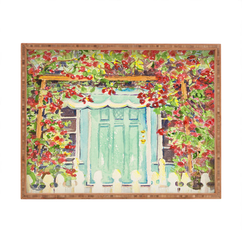Laura Trevey Bougainvillea Rectangular Tray