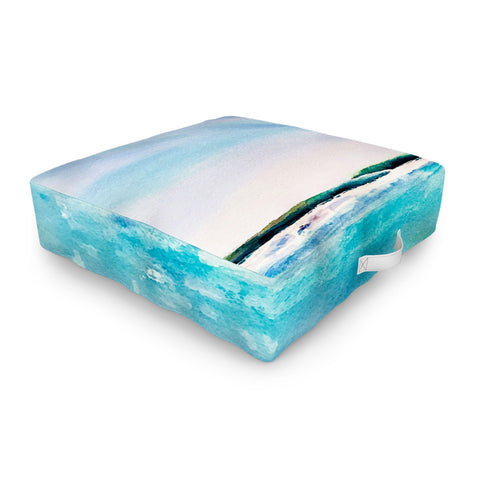 Laura Trevey Changing Tide Outdoor Floor Cushion