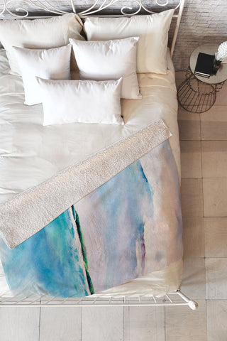 Laura Trevey Changing Tide Fleece Throw Blanket