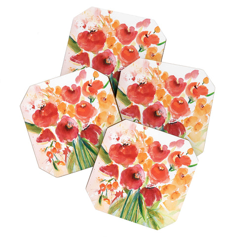 Laura Trevey Citrus Splash Coaster Set