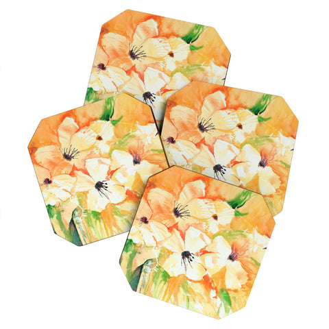 Laura Trevey Citrus Splash II Coaster Set