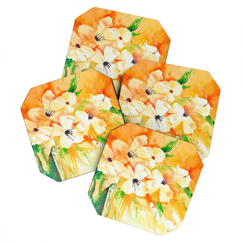 Laura Trevey Citrus Surprise II Coaster Set