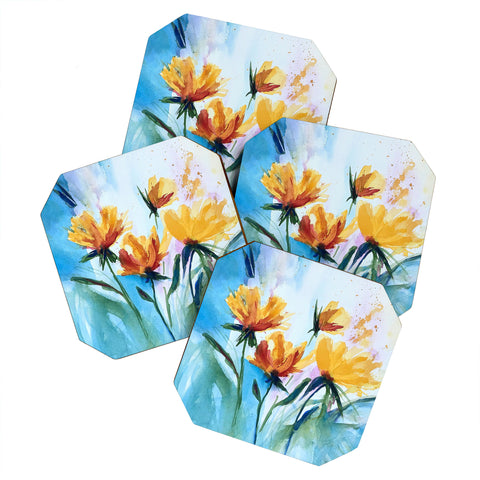 Laura Trevey Costa Del Sol Coaster Set