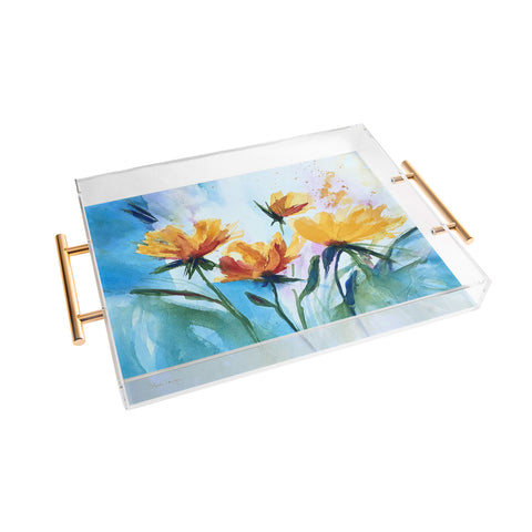 Laura Trevey Costa Del Sol Acrylic Tray