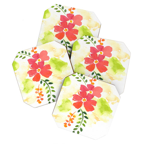 Laura Trevey First Bloom Coaster Set