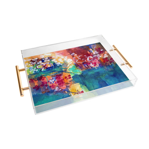 Laura Trevey Four Seasons Acrylic Tray