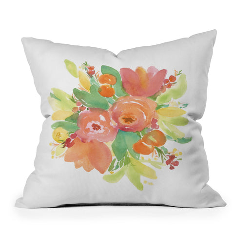 Laura Trevey Fresh Cuts Outdoor Throw Pillow