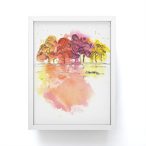 Laura Trevey Golden Hue Framed Mini Art Print