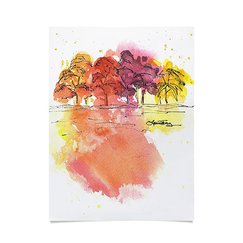 Laura Trevey Golden Hue Poster