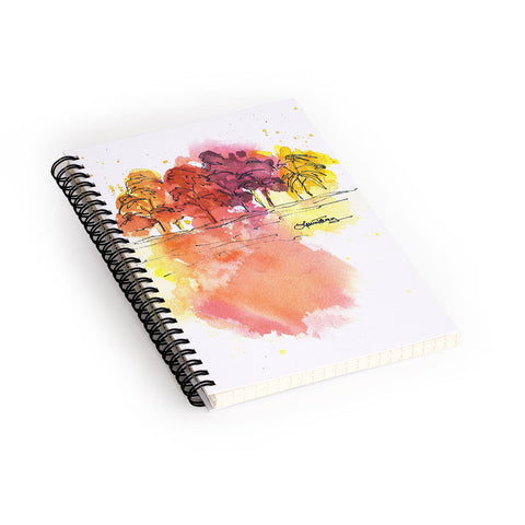 Laura Trevey Golden Hue Spiral Notebook