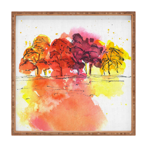 Laura Trevey Golden Hue Square Tray