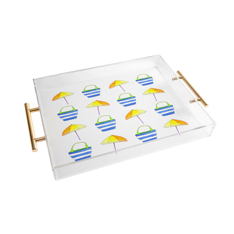 Laura Trevey Holiday Acrylic Tray