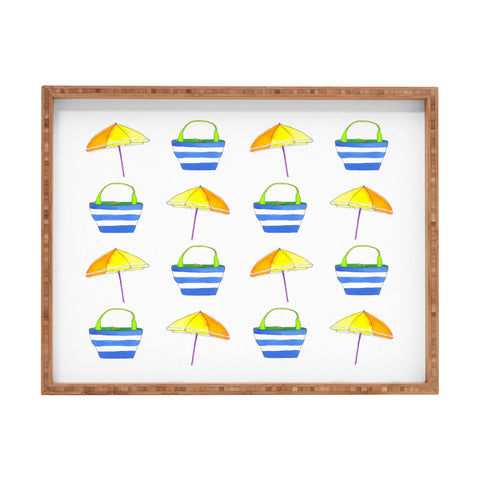 Laura Trevey Holiday Rectangular Tray