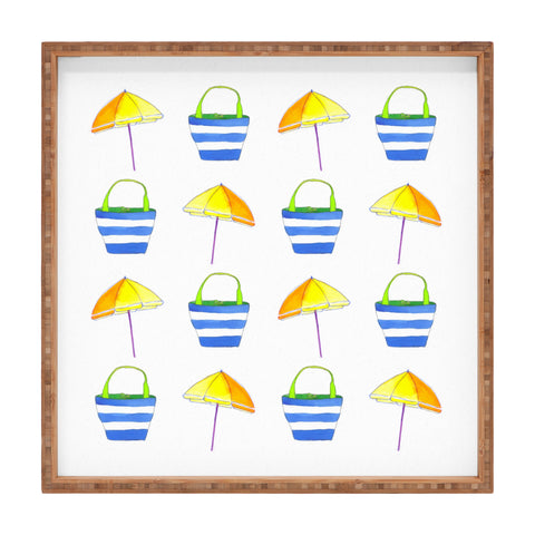 Laura Trevey Holiday Square Tray