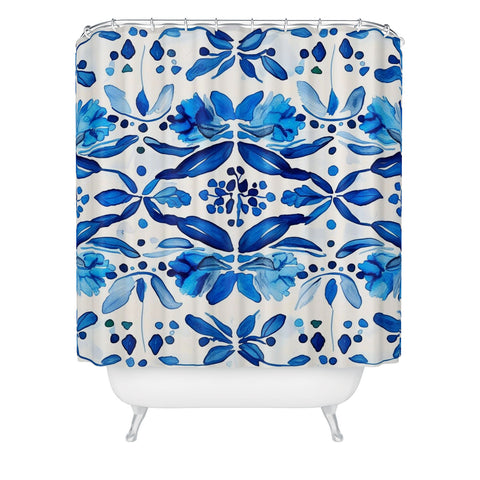 Laura Trevey Madrid Mist Shower Curtain