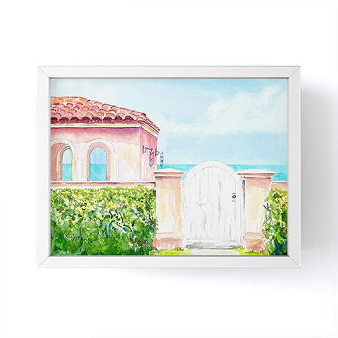 Laura Trevey Mediterranean Revival Framed Mini Art Print