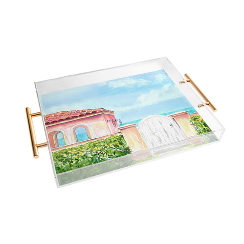 Laura Trevey Mediterranean Revival Acrylic Tray