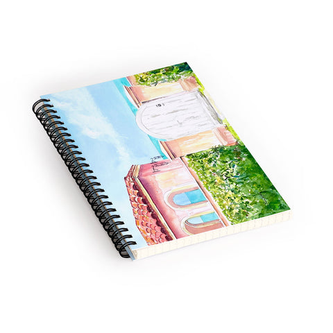 Laura Trevey Mediterranean Revival Spiral Notebook